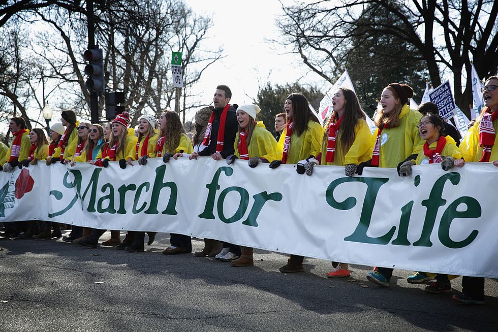 Pro-Life Protestors at the March for Life Share #WhyWeMarch on Twitter 