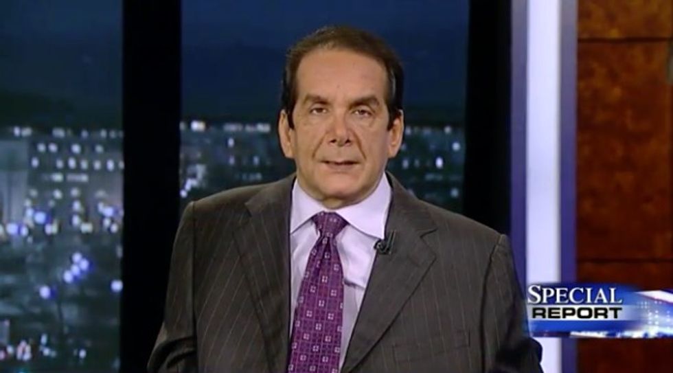 Charles Krauthammer Reveals the Candidate He Thinks Is Most Likely to Win the Republican Nomination
