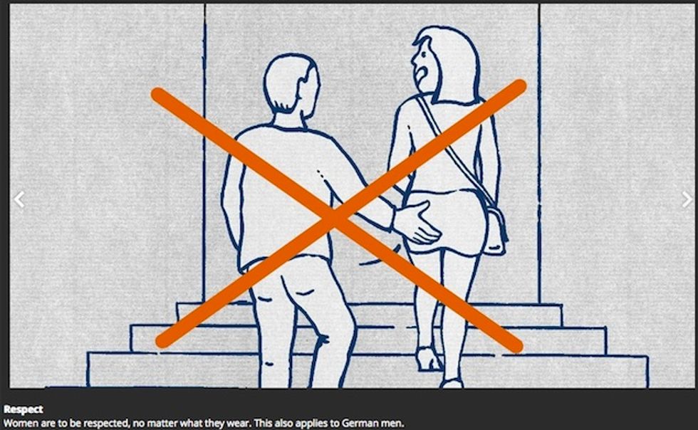 German Cartoon Guide Teaching Migrants to Keep Hands Off Women, Not Beat Kids and Accept Gays Gets New Attention Following Group Rape Allegations
