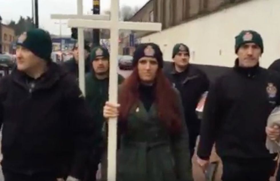 Video Purports to Show First-Ever 'Christian Patrol' in 'Islamist Hotspot' in Britain — Watch What Happens