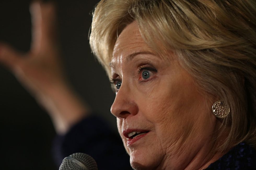 Awkward: Right After Hillary Clinton Talks About 'Consequences,' This Happens