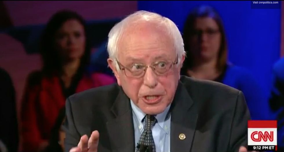 Bernie Sanders Gives Blunt Answer When Asked if He Will Raise Taxes