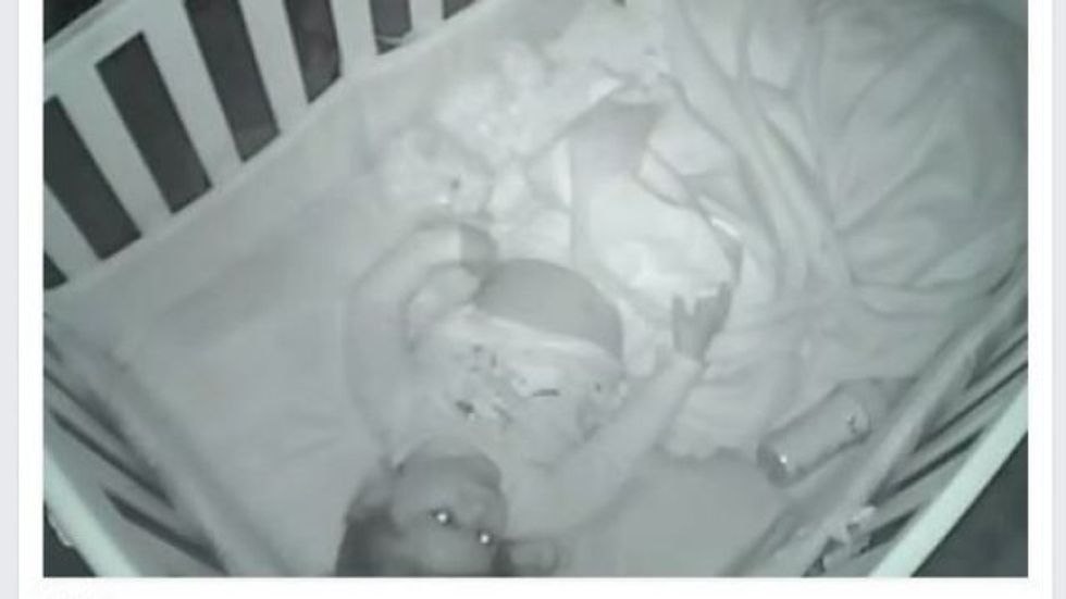Parents Listen to Baby Monitor as Daughter Talks in Her Crib — They’re So ‘Shocked’ by What They Hear, They Have to Get It on Video
