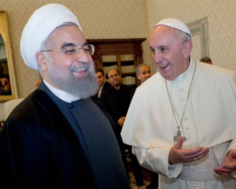 Italy Literally Censors Itself for Iranian President's Visit