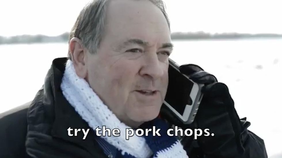 Hello From the Caucus Night': Mike Huckabee Parodies Adele Hit Tune Before Iowa Vote