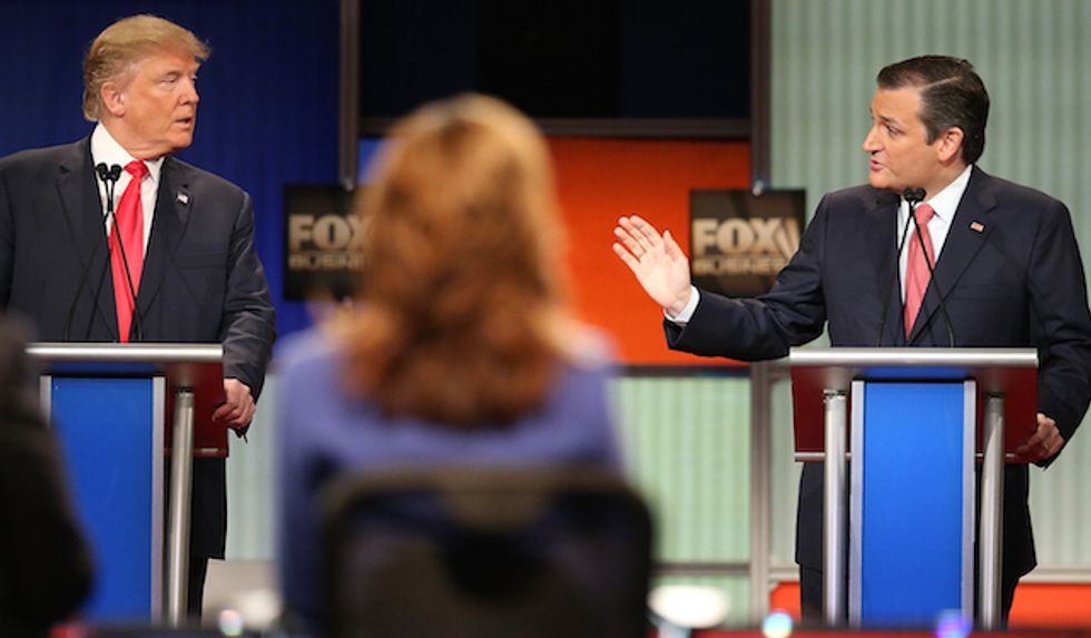 If Trump Accepts Cruz’s Debate Invitation, Pro-Cruz Super PACs Are Willing to Make This Pledge