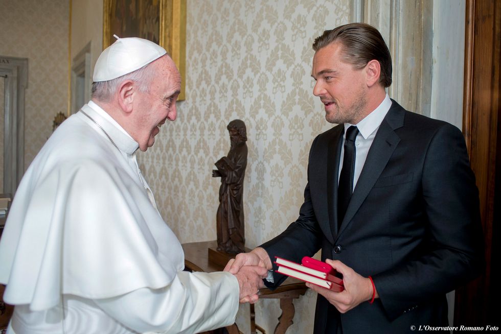 Why Did Leonardo DiCaprio Have a Private Meeting With the Pope?