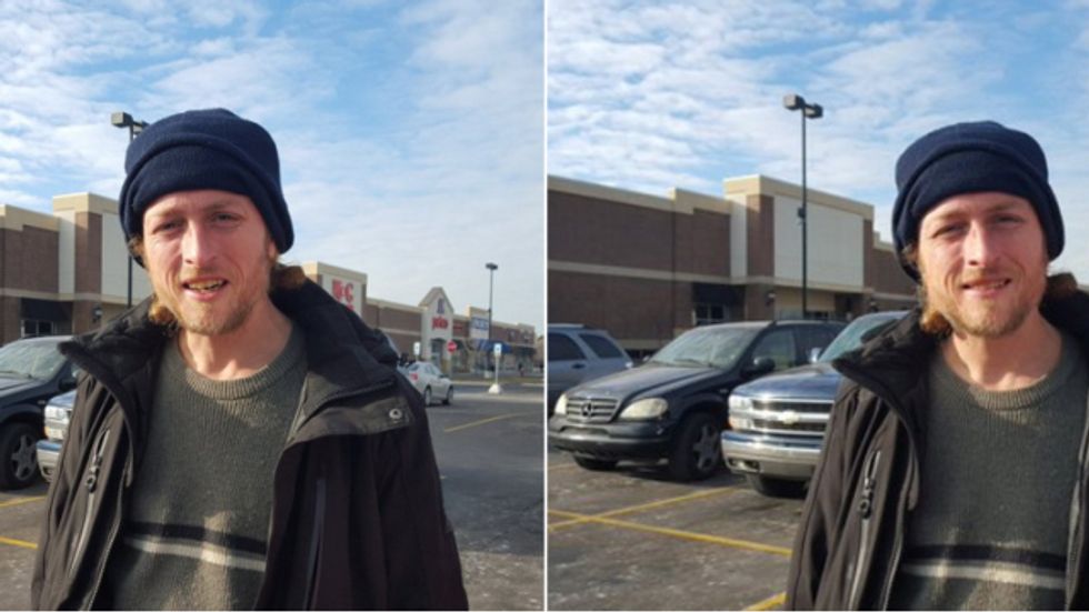 High-Tech Detroit Homeless Man Accepts Credit Cards to Accommodate Donors