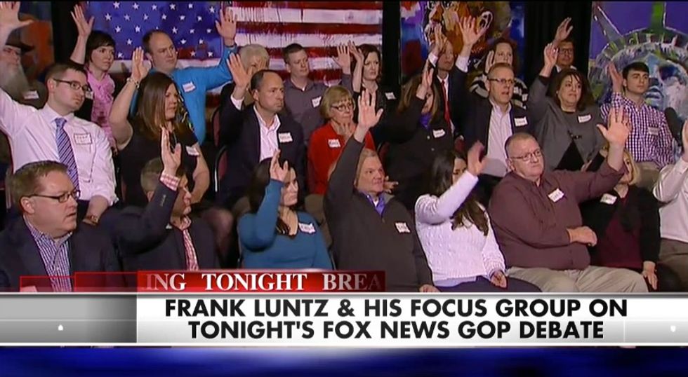 Frank Luntz Asked Focus Group Who Won Debate — and the Answer Was Nearly Unanimous
