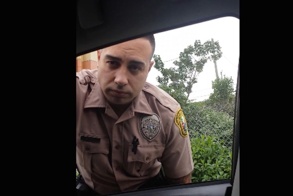 Driver Gets 'Pulled Over' for Allegedly Going Up to 90 mph — but It's the Cop Who Is Forced to Do the Explaining