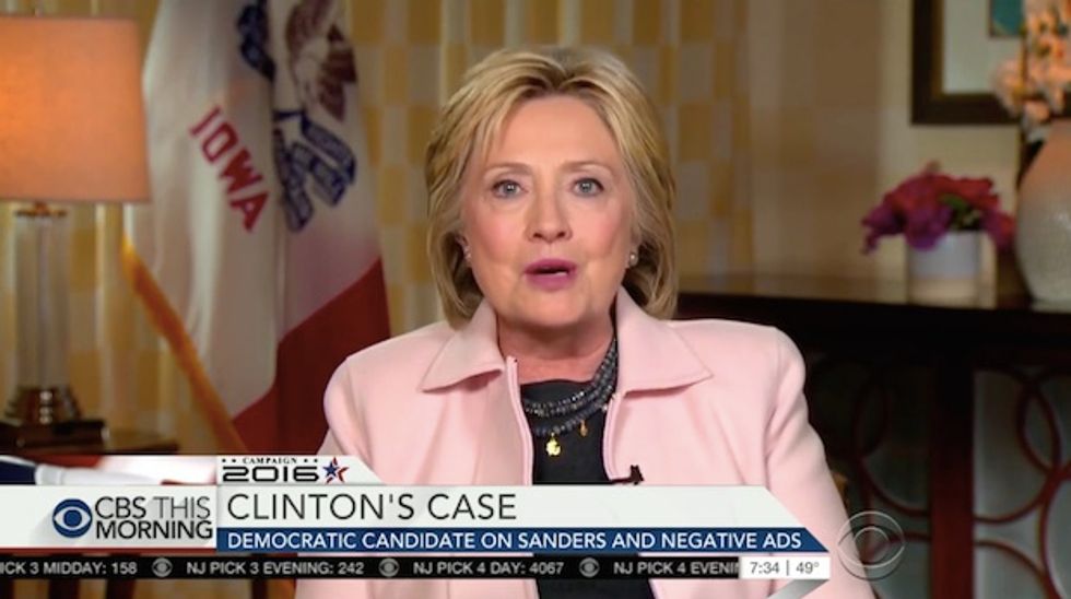 Did CBS Anchors Laugh at Hillary Clinton's Response to Sanders' Charge That She's 'in the Pocket of Wall Street?