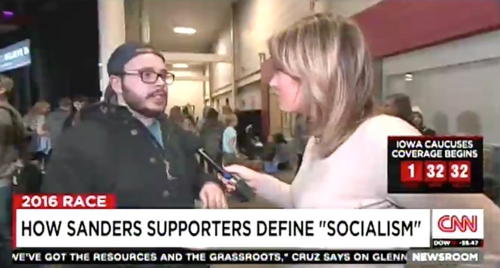CNN Host Asks Bernie Sanders Supporters to Define 'Socialism' — Take a Look at Their Answers