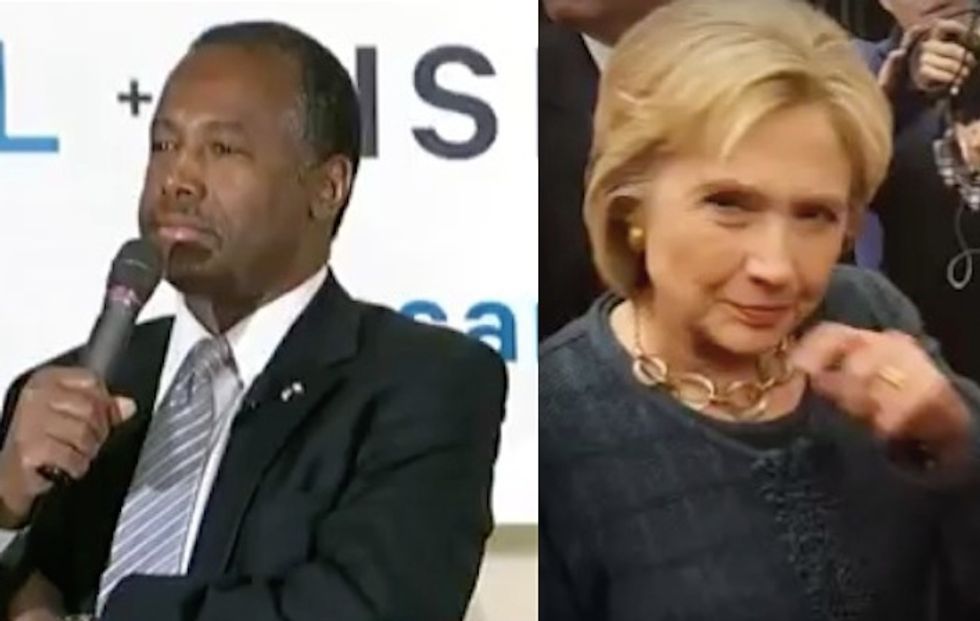Atheist Confronts Ben Carson About Whether 'God's Law Trumps Our Country's Law.' And That's Not the Only Candidate He's Taken On.