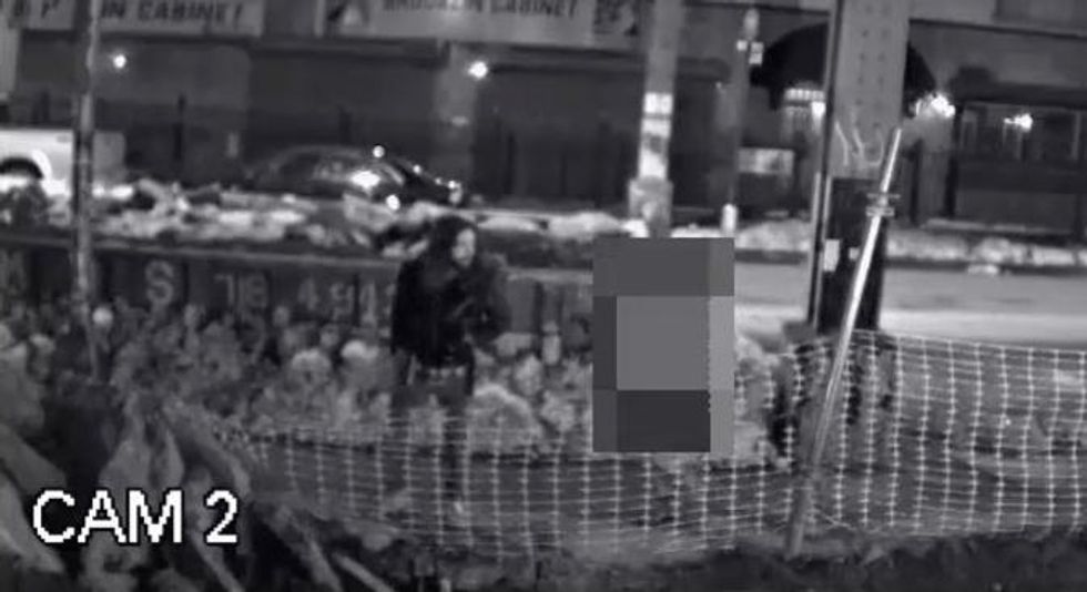 NYPD Looking for Vandal Who Carved Swastika, Wrote 'Die Yuppies' in Wet Cement