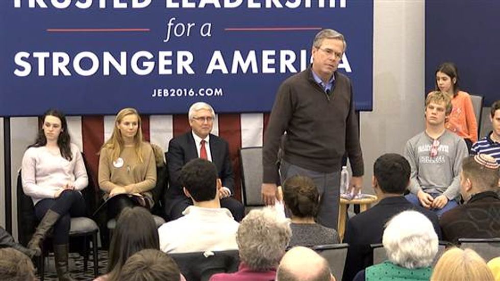 Please Clap': After Impassioned Speech, Jeb Bush Has to Ask Town Hall Crowd for Applause