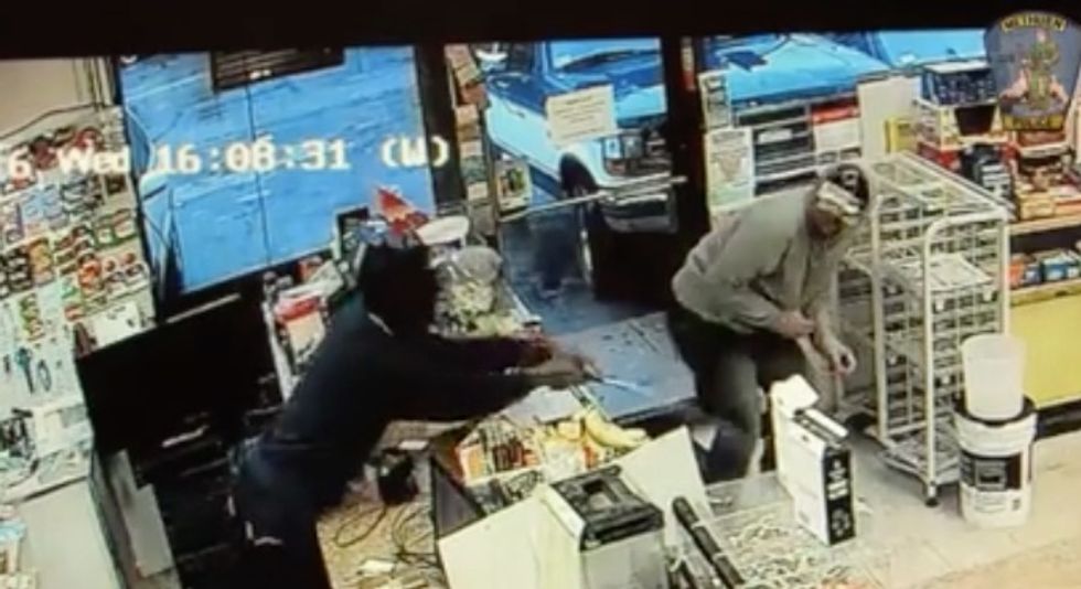 Watch: Armed Robber Was Not Expecting to Be Met With This When He Entered a Convenience Store