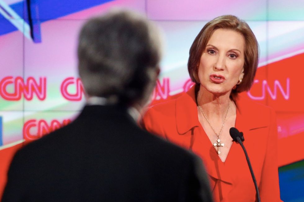 She Has Earned a Spot': Mitt Romney, Newt Gingrich Join Calls to 'Let Carly Debate