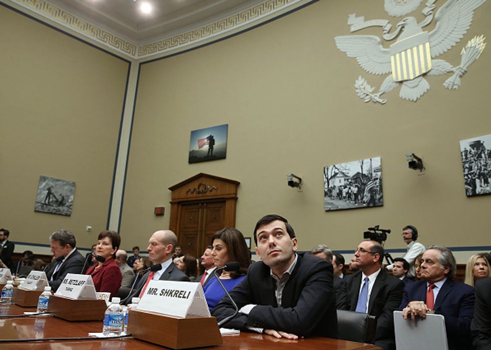 Eye-Rolling Ex-Pharmaceutical Chief Makes Spectacle of Himself at Congressional Hearing, Mocks Lawmakers on Twitter