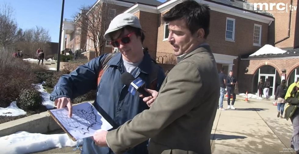 Reporter Asks College Students to Point to New Hampshire on a Map — Check Out the Responses He Gets