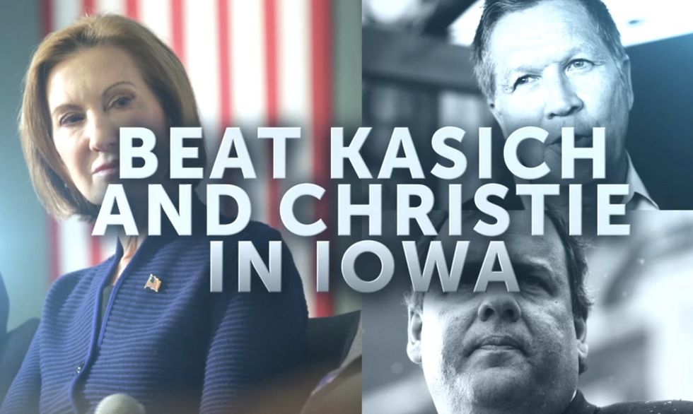 Carly Fiorina Campaign Releases Parody TV Spot for N.H. Republican Debate From Which Candidate Has Been Exluded