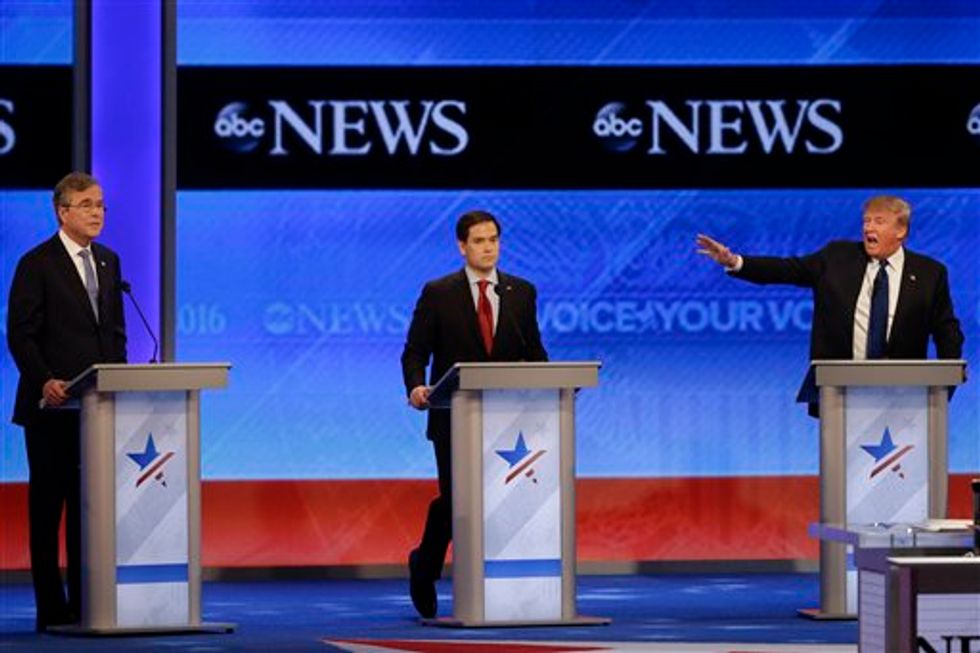 Donald Trump Gets Booed, Then Attacks Debate Crowd for Being Filled With 'Donors and Special Interests