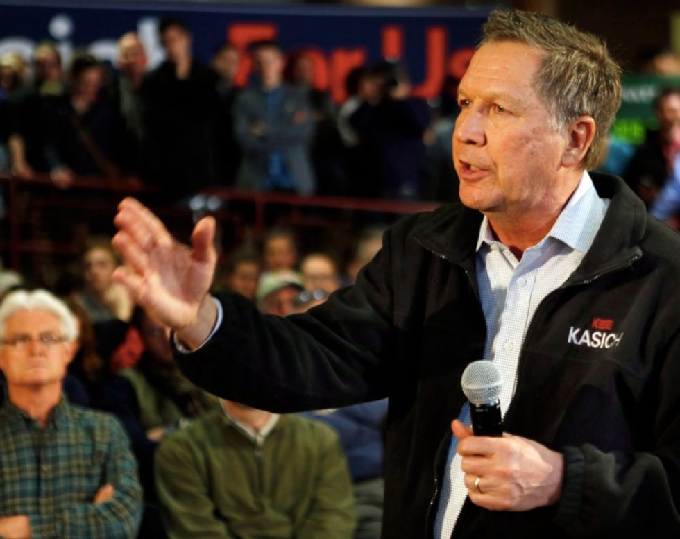 John Kasich Gets Testy During Town Hall After Question About Funding for Planned Parenthood