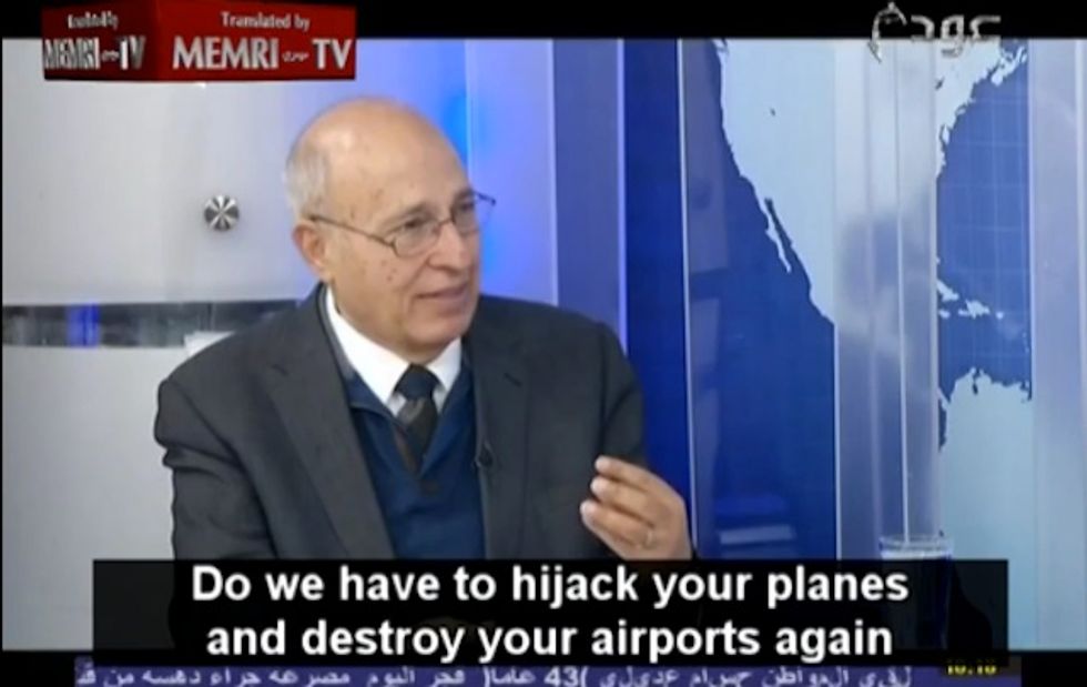 Senior Palestinian Politician Threatens West: ‘Do We Have to Hijack Your Planes and Destroy Your Airports Again to Make You Care About Our Cause?’