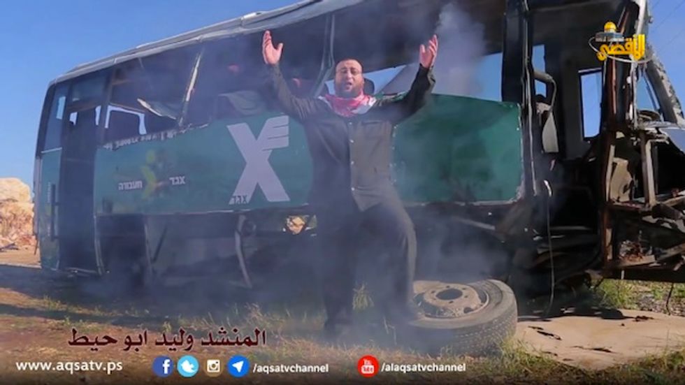 Hamas Music Video Aims to Frighten Israelis With Threat of Suicide Bombings, But See If You Can Spot the Ridiculous Goof