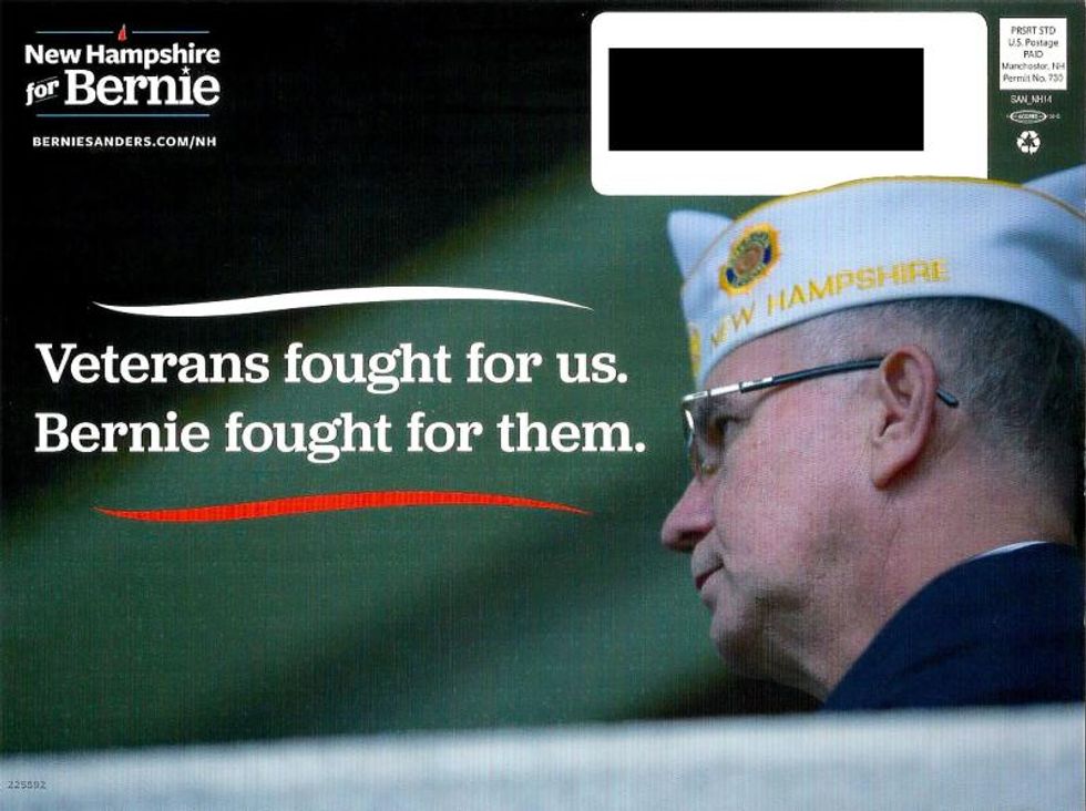 American Legion Threatens Legal Action Against Bernie Sanders Campaign If It Doesn't Stop Using Emblem