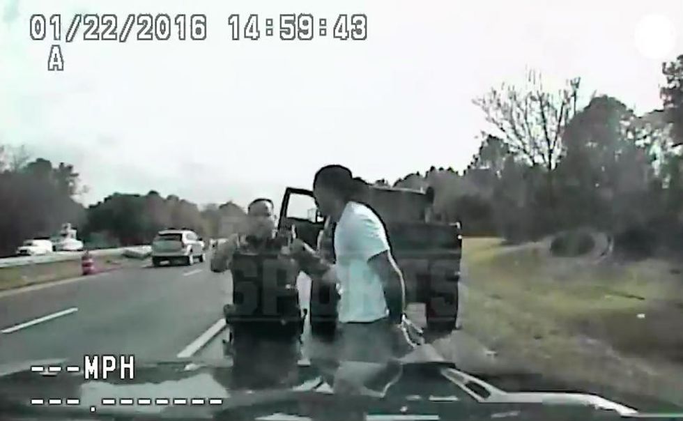 You Got Marijuana All Over You': Former NFL Receiver's Arrest Captured on Dash Cam