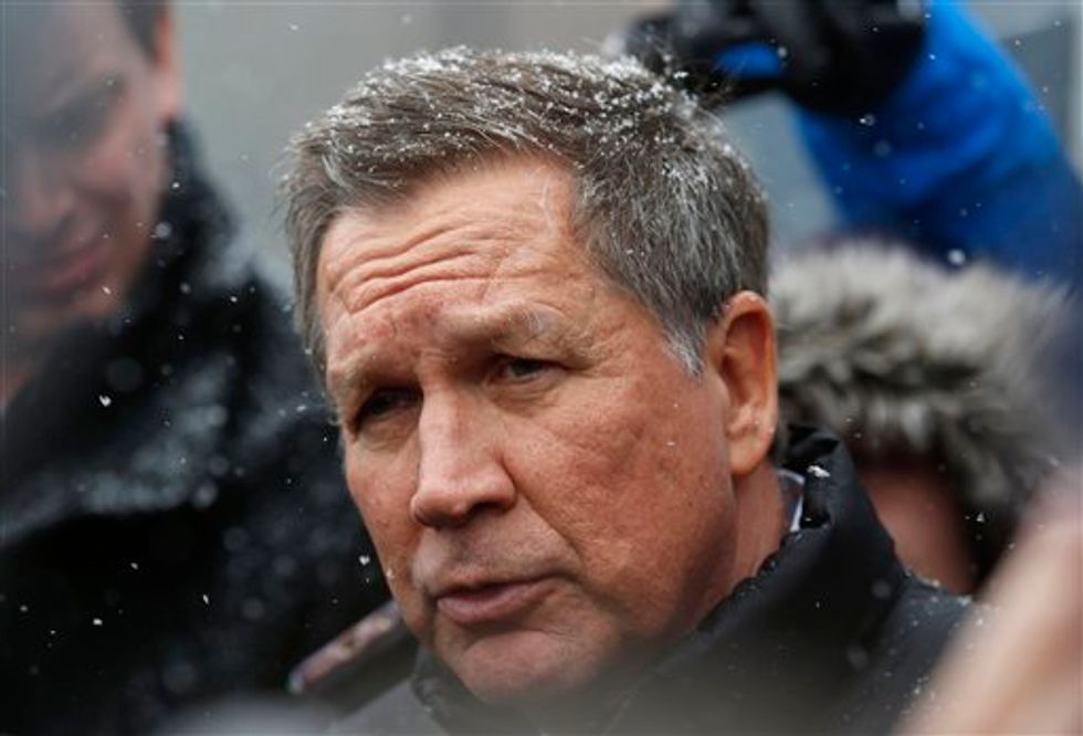 Candidates Make Final Granite State Pitches During Winter Storm, Because New Hampshire