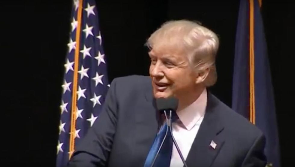 After Rally Attendee Hurls Nasty Insult at Cruz, Trump Warns Her Not to Say It Again — Then Repeats It