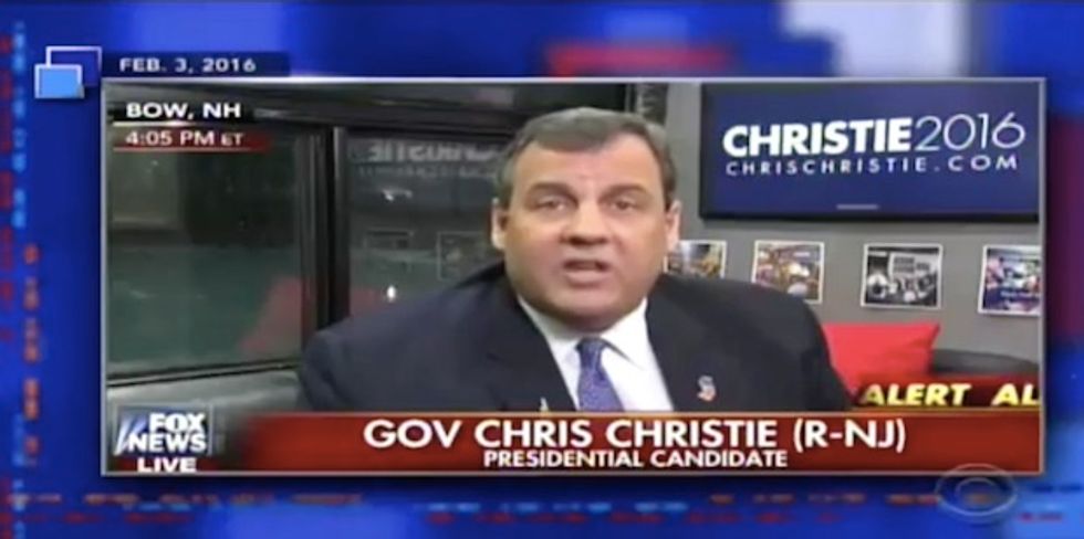 Marco Rubio Is Not the Only Candidate Repeating Himself — Watch This Chris Christie Montage