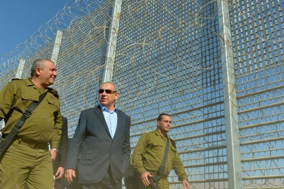 Netanyahu Says He Wants a Fence Around All of Israel to 'Protect Ourselves From Predators