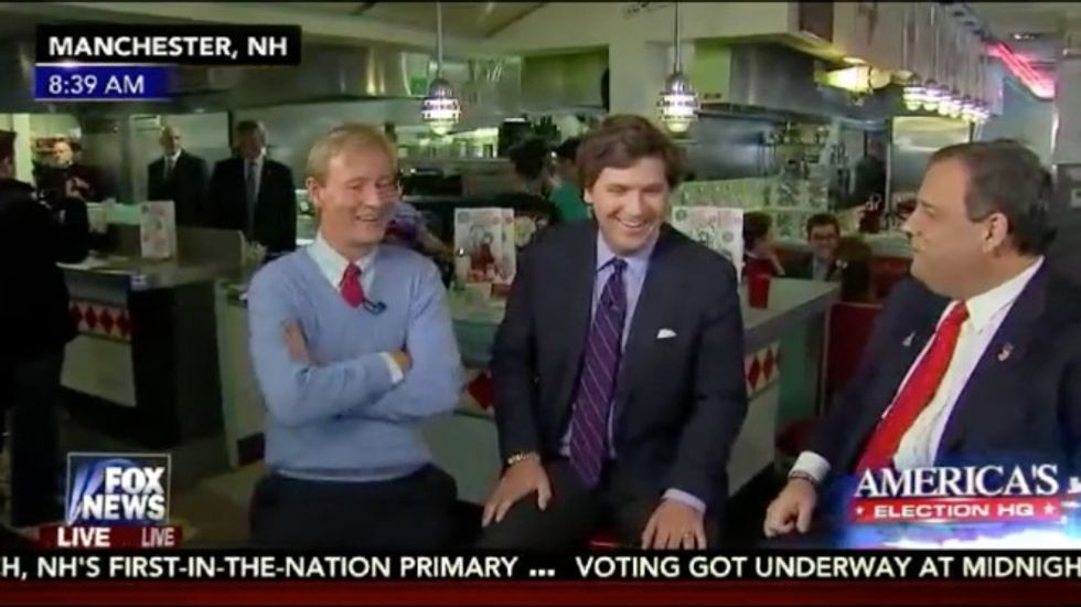 Chris Christie and Donald Trump Campaigned in the Same Diner This Morning — Here's What Happened When They Met