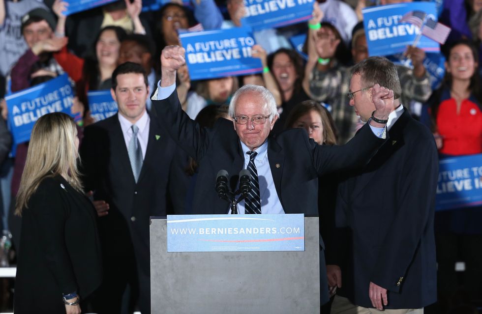 Sanders: New Hampshire 'Served Notice' To Political, Economic Establishment