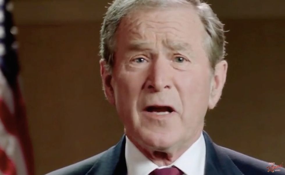 Jimmy Kimmel Unveils Hilarious Parody Campaign Ad for Jeb Narrated by an Astounding Bush Sound-a-Like