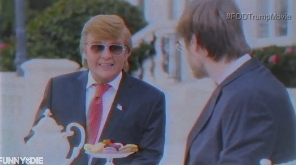 Surprise Donald Trump Movie Drops One Day After New Hampshire Victory — and You'll Never Guess Who Plays Him