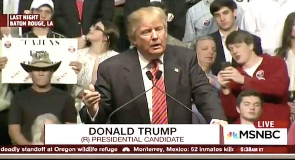 Donald Trump Swears He'll Never Swear Again... 30 Minutes Later He Breaks His Vow