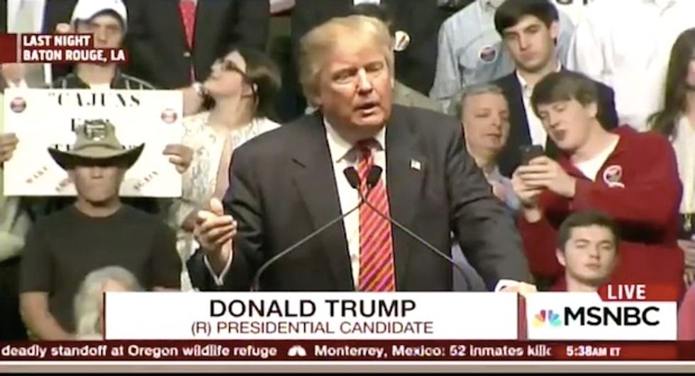 Donald Trump Swears He'll Never Swear Again... 30 Minutes Later He Breaks His Vow