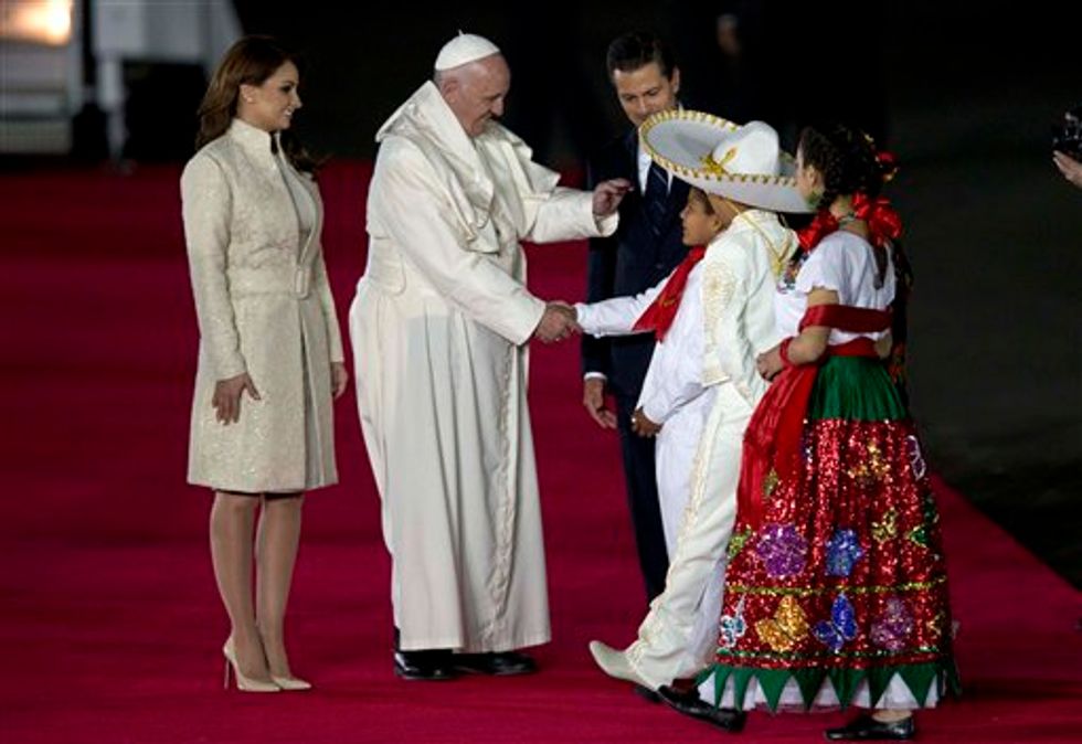 Pope Francis Kicks Off First Trip to Mexico