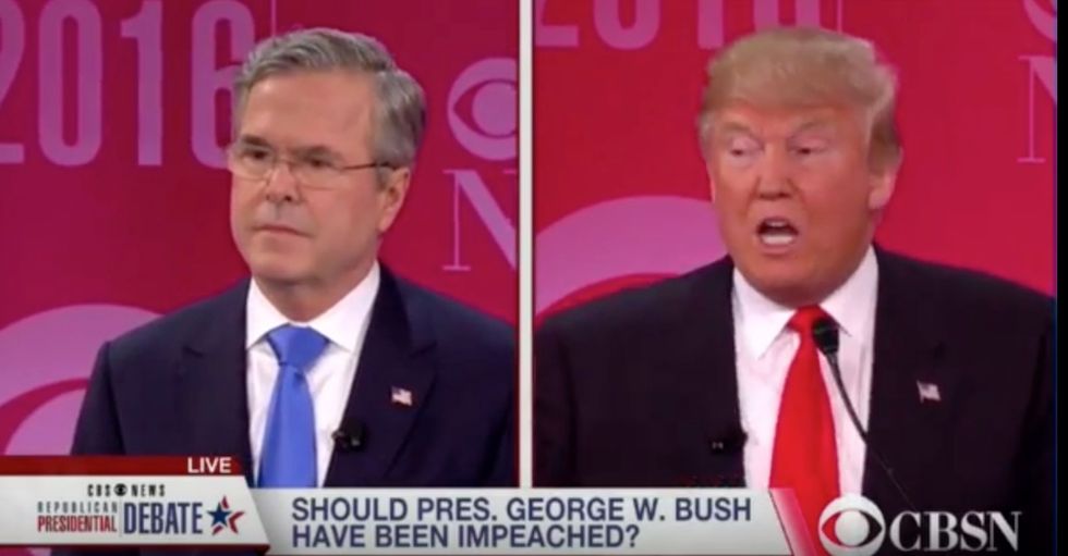 Things Get Extremely Heated When Trump Blasts George Bush for 9/11, Iraq War: 'They Lied!