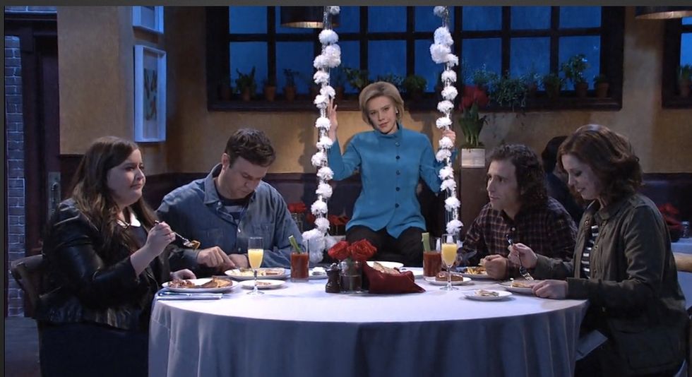 SNL' Opens With 'I Can't Make You Love Me' Musical Number Featuring Clinton After New Hampshire Loss