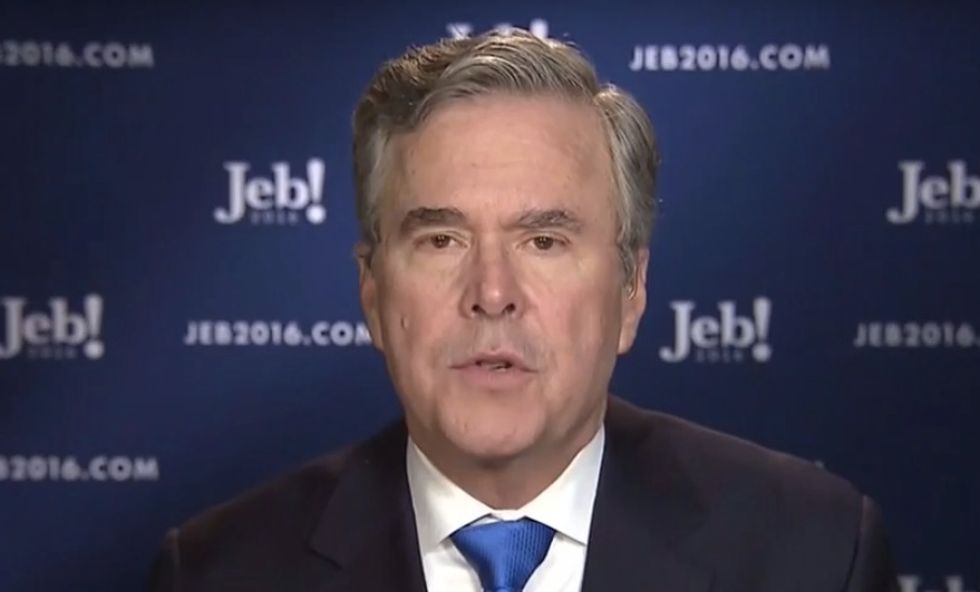 Jeb Bush Is Asked if GOP Senate Should Schedule a Vote if New Supreme Court Justice Is Nominated. Here's How He Replies.
