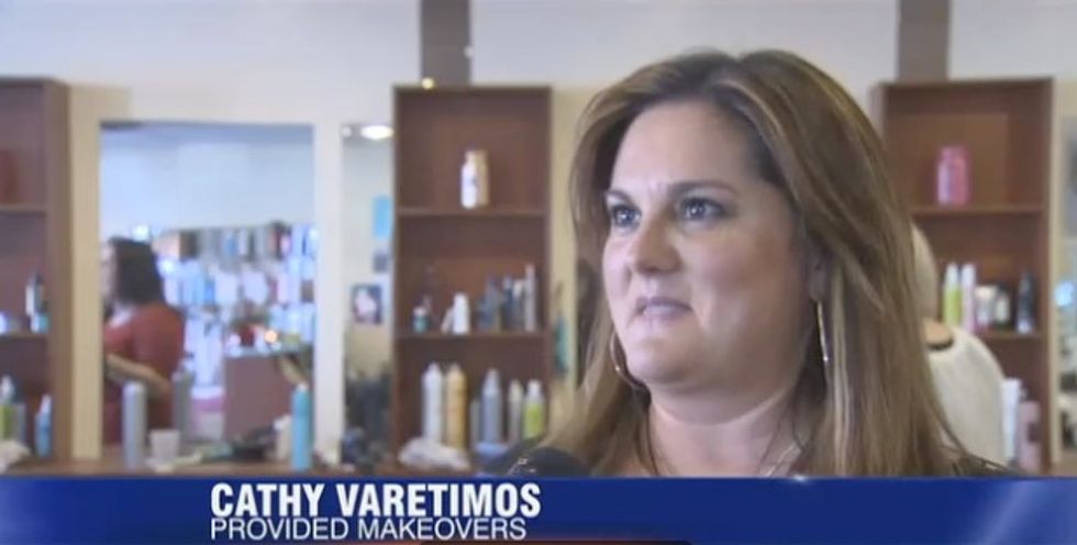 A Massachusetts Salon Gave Free Makeovers to Family Members of Service Men and Women on Valentine’s Day