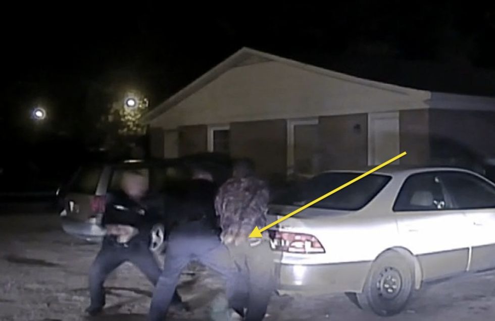 When Cops Try to Cuff Him for Marijuana Misdemeanor, He Pulls Out a Gun and Starts Shooting — and It's All Caught on Police Dashcam