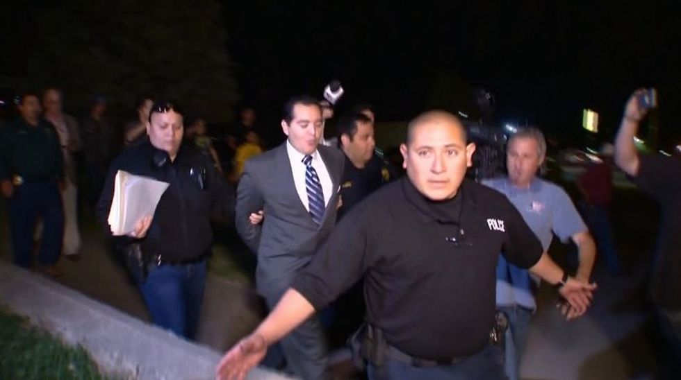 Mayor Ends Up Leaving in Handcuffs After Tense Confrontation With Angry Citizens