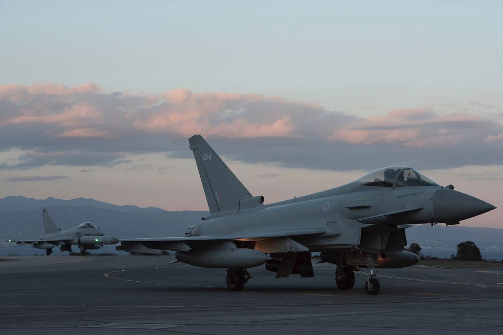 British Air Force Fighters Intercept Russian Bombers Nearing U.K. Airspace