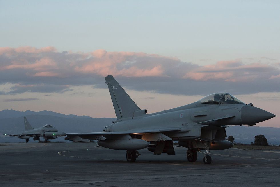 British Air Force Fighters Intercept Russian Bombers Nearing U.K. Airspace