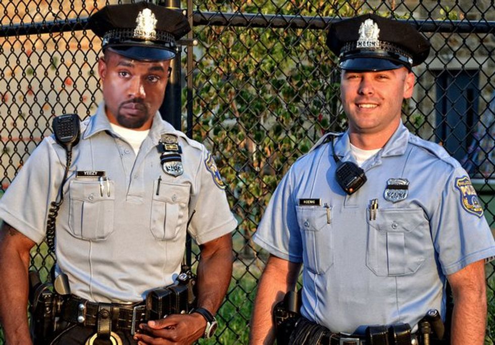 Philadelphia Police Department Has a Message for Kanye West: 'We're Hiring